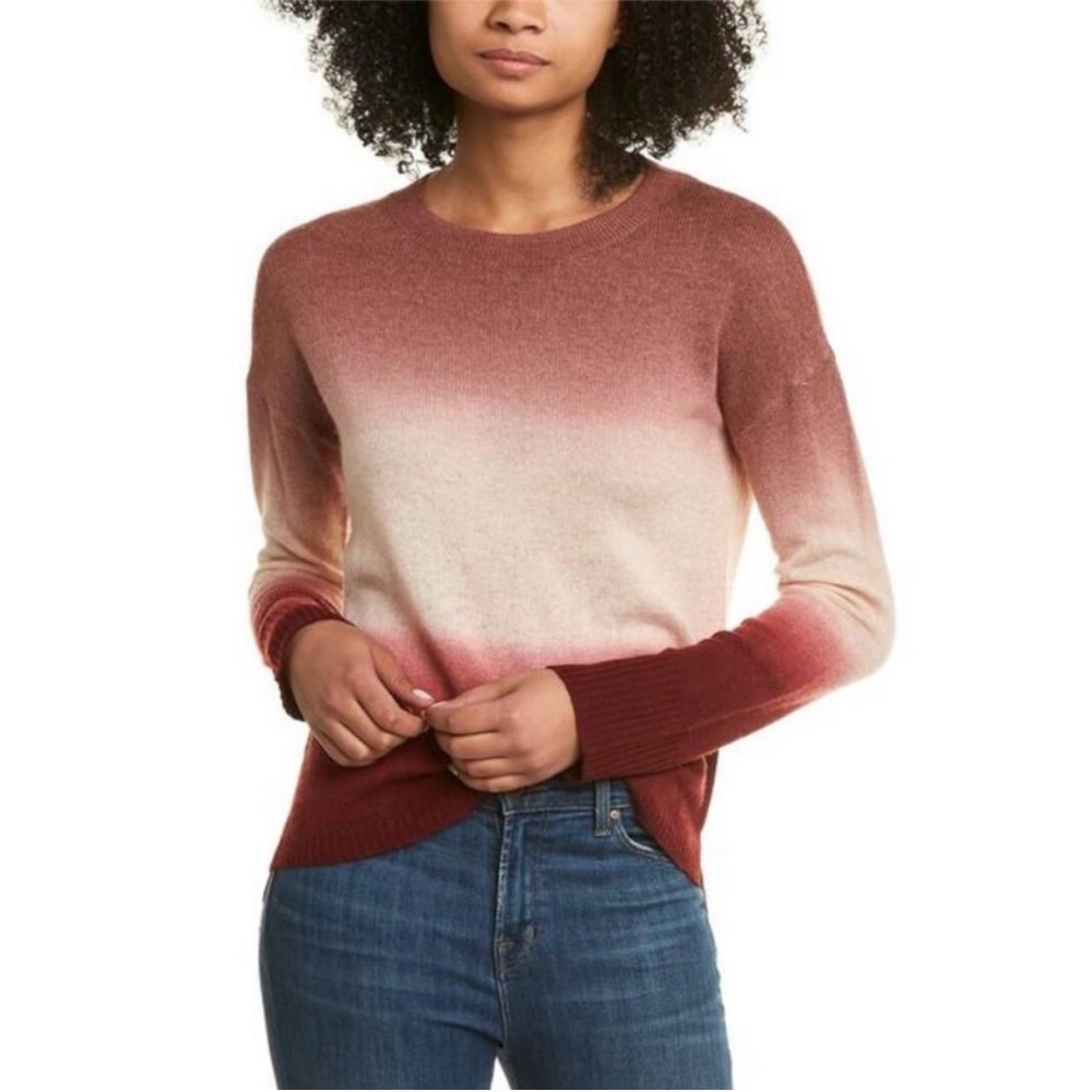 Fate Suri Ombre Sweater Wool And Cashmere Blend Size Medium